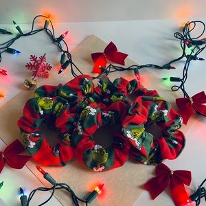 Grinch Scrunchies!